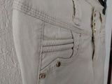 Jeans de mezclilla Crema, Butt Lifter (BL1605)