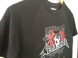 Playera para caballero Grupo Metalica, espandex, hecha en México. Dokler.